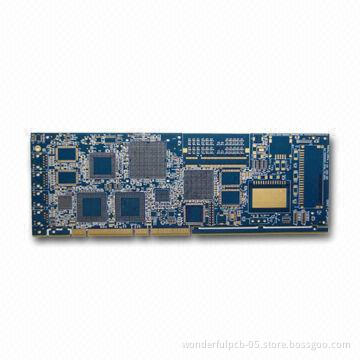 HDI Printed Circuit Board with 0.2 to 7.0mm Board Finished Thickness, Used for Computer